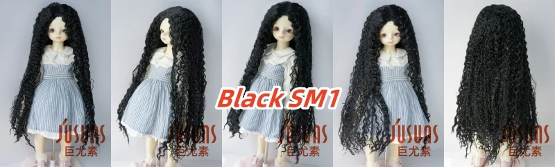 JD220 1/6 1/4 1/3 1/12 Blythes Extremely Long Curly Fashion Synthetic Mohair BJD Wig YOSD MSD SD Doll Accessories