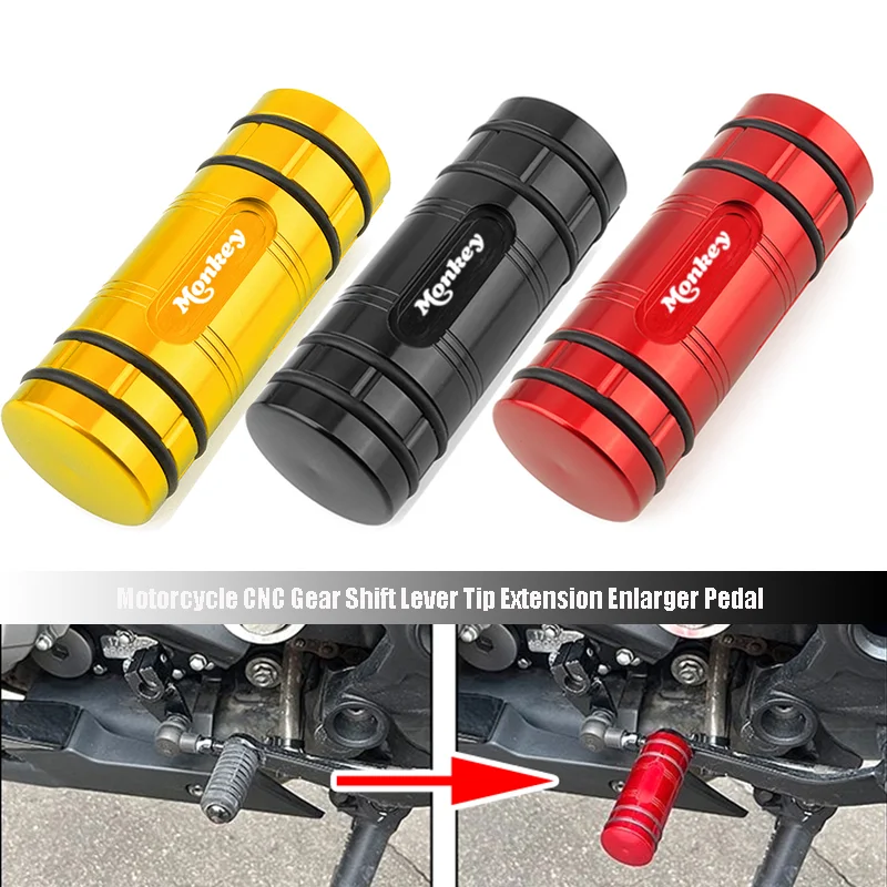 

Monkey125 NEW Motorcycle Accessories CNC Gear Shift Lever Tip Extension Enlarger Pedal Fit For Honda Monkey 125 Z125 Z 125 Z120