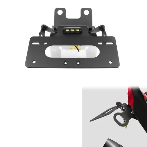 For Honda NT1100 2022-2025 2026 NT 1100 Motorcycle License Plate Holder Rear Tail Tidy Fender Eliminator Registration Bracket