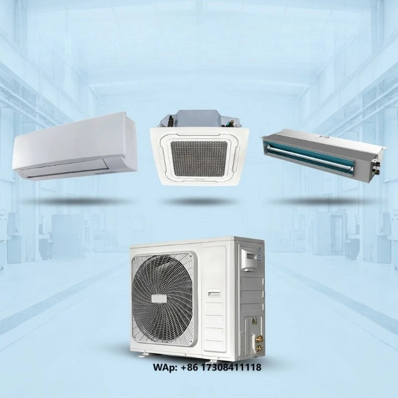 Side Discharge Space Saving Central Air Conditioning System with Inverter Heat Pump for Small Office House Mini VRF System