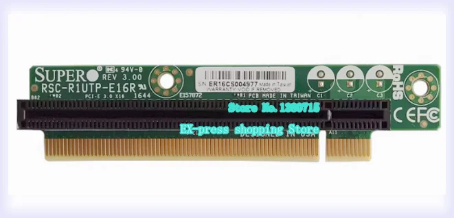 RSC-R1UTP-E16R For X79 X99 PCI-E Transitioncard Tested