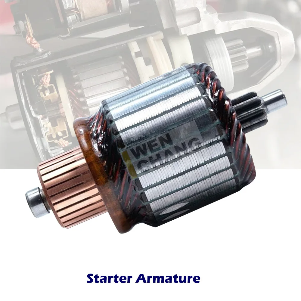 

Car Starter Motor Armature Manufactures 12V 1.4Kw 2331054N00 61-8113 618113For Nissan Acura Isuzu Armature Price