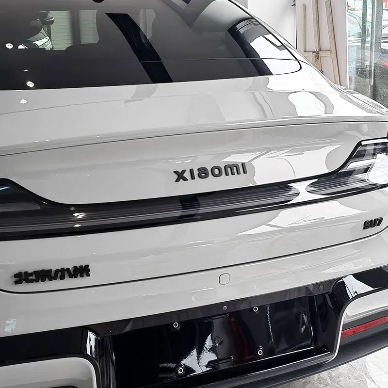 

Suitable for Xiaomi Su7 logo modification with blackened letters, front logo, rear logo, and exterior decoration sticker MAX