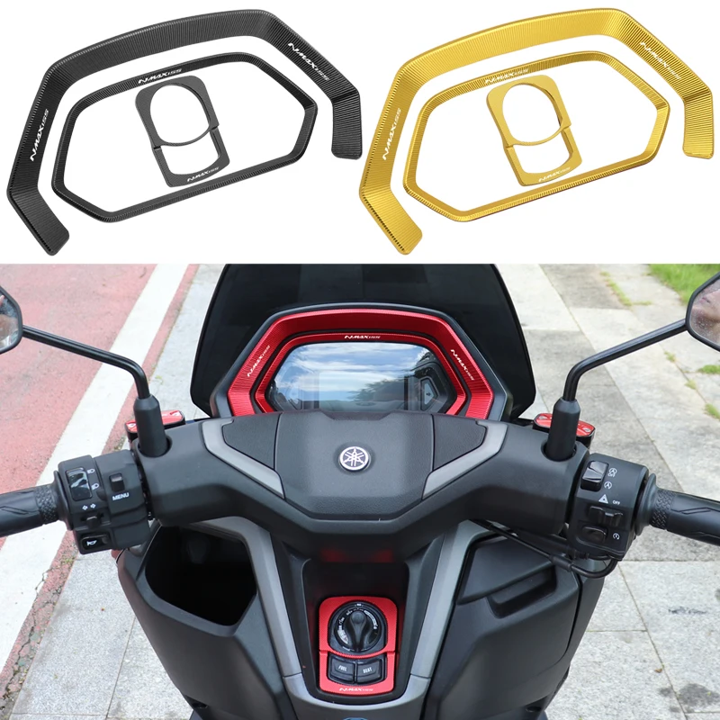 

Motorcycle Accessories Screen Protector Dashboard Electric Door Lock Switch Cover Cap Protector for YAMAHA NMAX155 NMAX 155 2025
