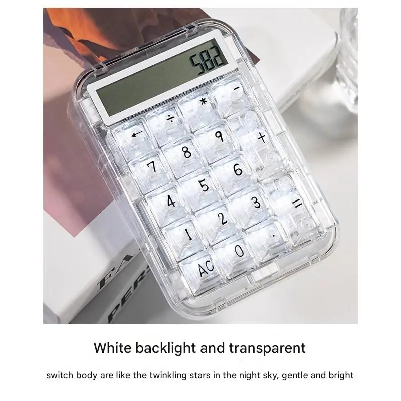 CoolKiller Ck75 Keyboard Kalkulator Digital Kustom Berkabel Multifungsi Fashion Dual Mode Mendukung Hot Plug Keyboard Angka