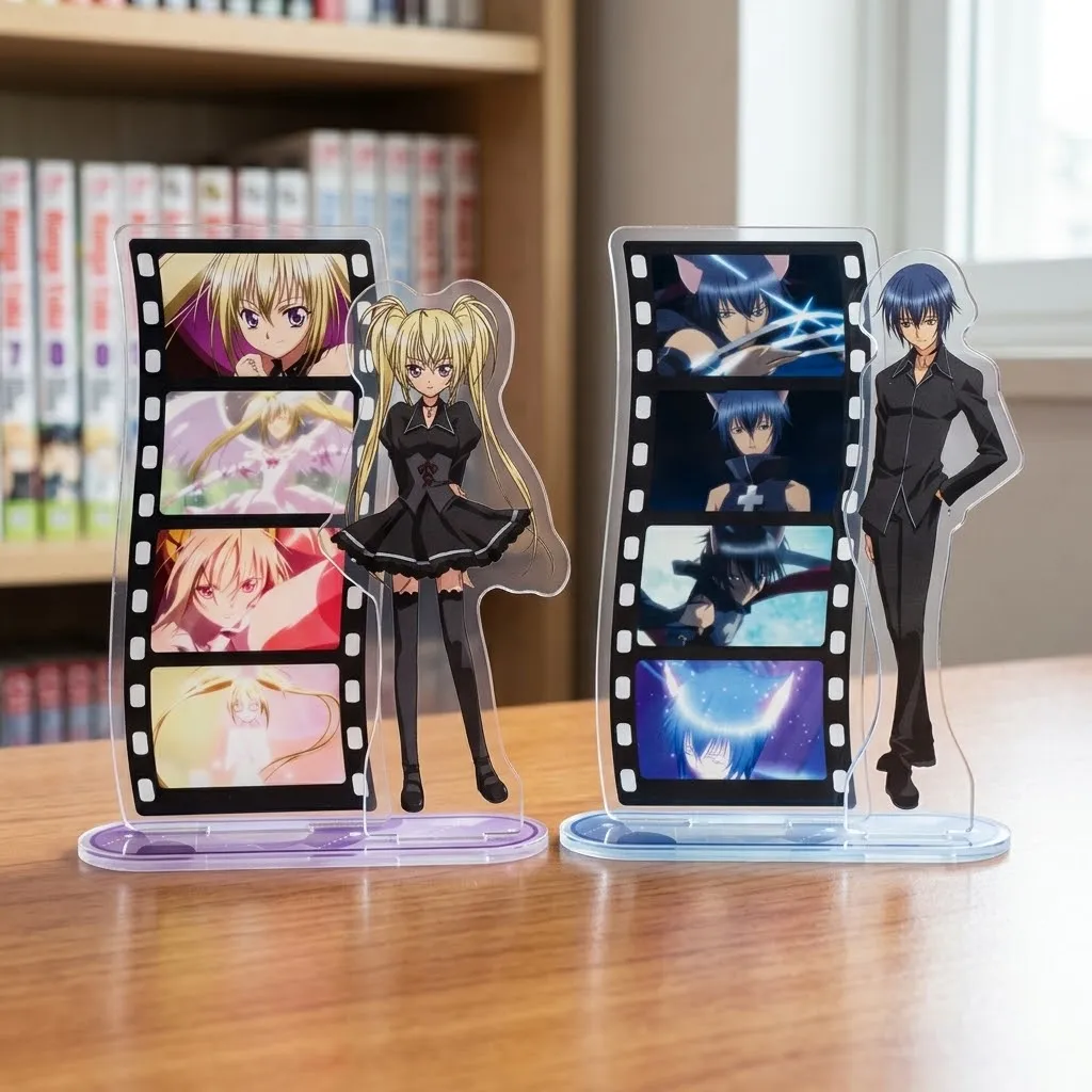 Hot New Anime Shugo Chara Acrylic Stand Figure Chibi Anime Standing Sign Model Plate Desk Decor Fans Gift Keychain