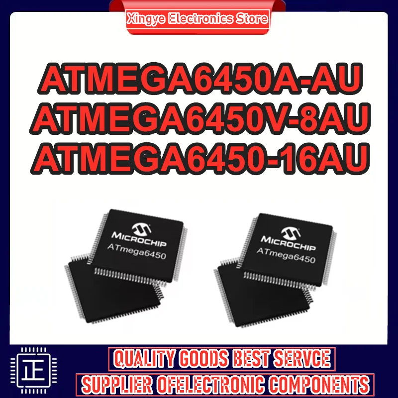 

ATMEGA6450V-8AU ATMEGA6450A-AU ATMEGA6450-16AU ATMEGA6450V ATMEGA6450A ATMEGA6450 ATMEGA IC MCU Чип TQFP-100 на складе