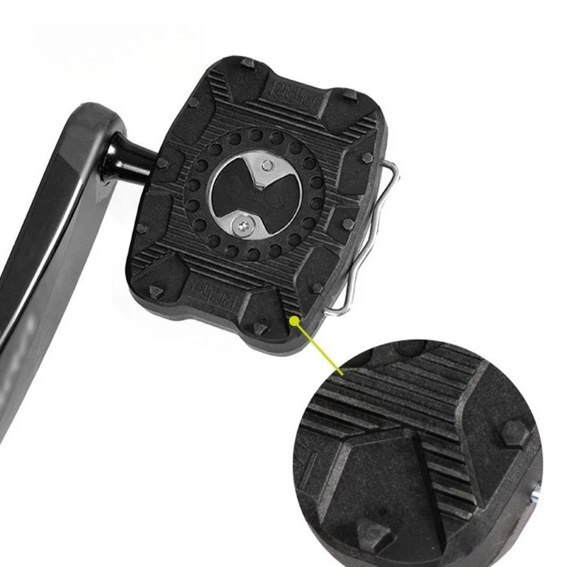 

Aero Road Bike Pedals Aluminum Alloy Platform Flat Top Covers Replacement for 4-Bolt Cleat System Low Profile Design