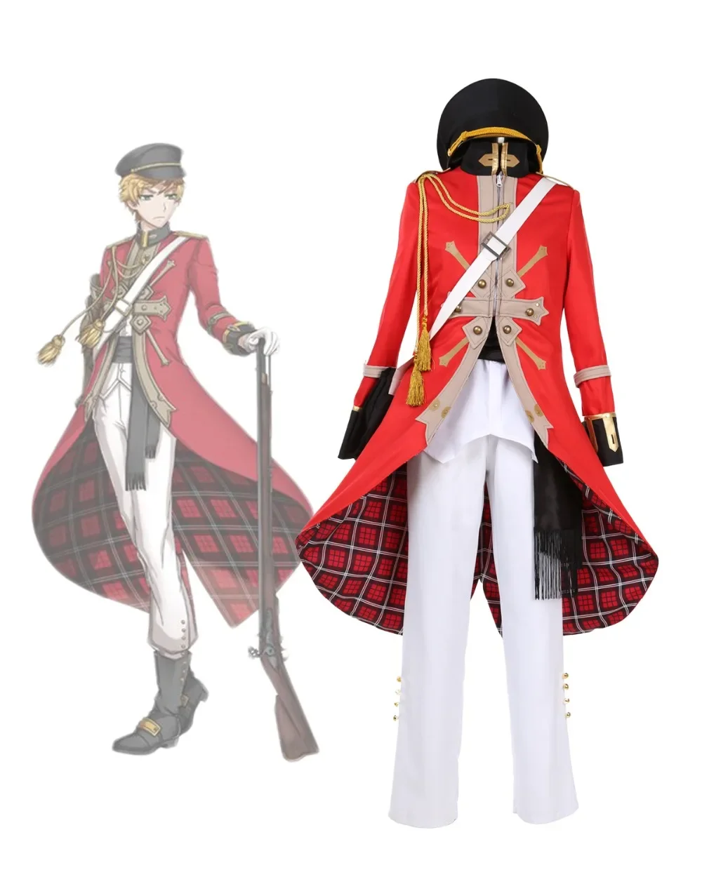 Игровой костюм для косплея Senjuushi BrownBess, полный комплект, изготовленный на заказ