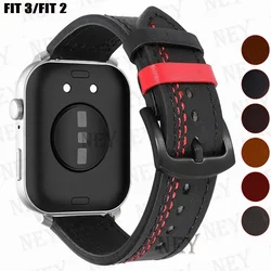Genuine Leather loop band For Huawei Watch FIT 3 smar watch strap correa for Huawei Watch FIT 2 watchbands fit 3 fit 2 bracelet