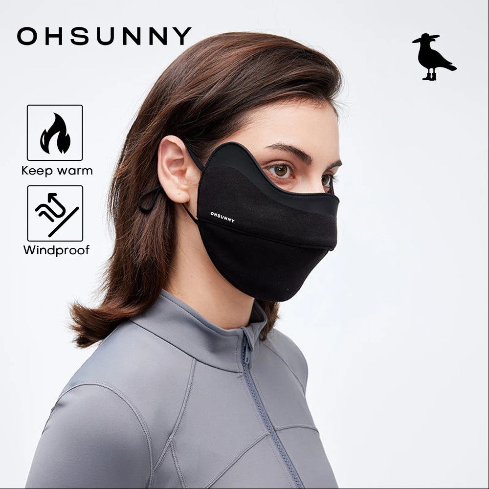 OHSUNNY женские зимние модные маски