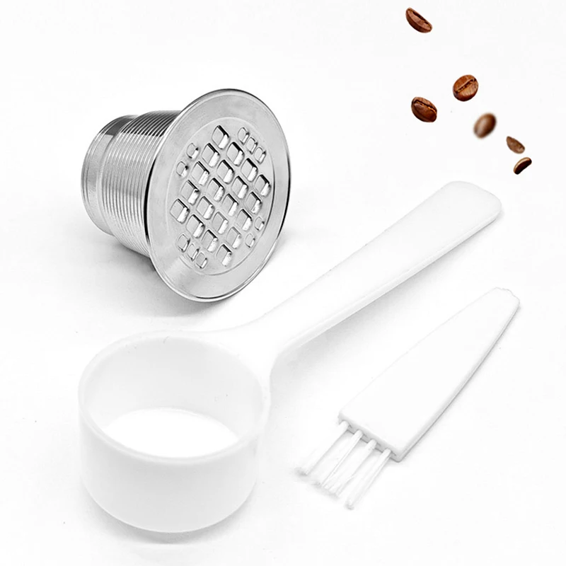 Edelstahl Kaffeemaschine Nachfüllbare Kaffeekapsel Für Nespresso Maschine Wiederverwendbare Kaffee Filter Barista Werkzeug Kaffee Accessori
