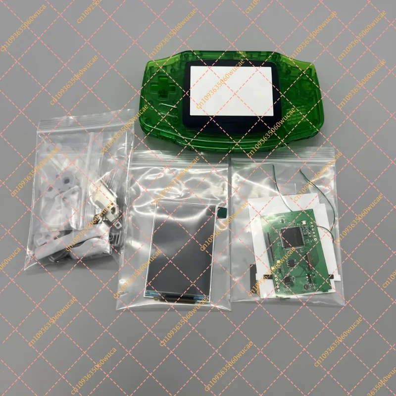 3.0" High Brightness IPS LCD Screen Kit for Game Boy Advance | Plug & Play Upgrade (No Cutting Required)