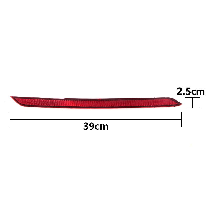 Rear Bumper Light For VW Volkswagen Passat 2020 2021 Bumper Reflector Light Reversing Lamp Reflective Trim Car Accessories