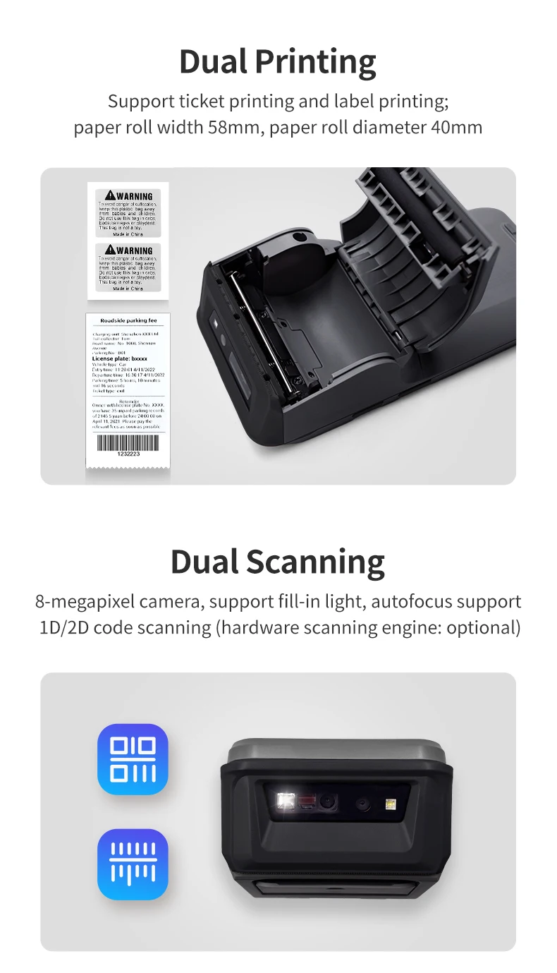 حار بيع المصنع مباشرة بيع يده POS محطة ماكينة تسجيل المدفوعات النقدية أندرويد POS آلة