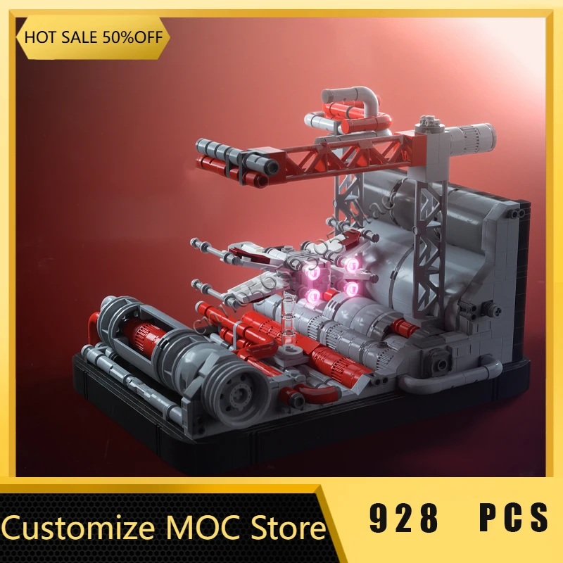 

928 PCS MOC Star Battle Series Micro Stereoscopic Model Building Blocks Bricks Diy Creative Assembly Educational Toys Kids Gifts