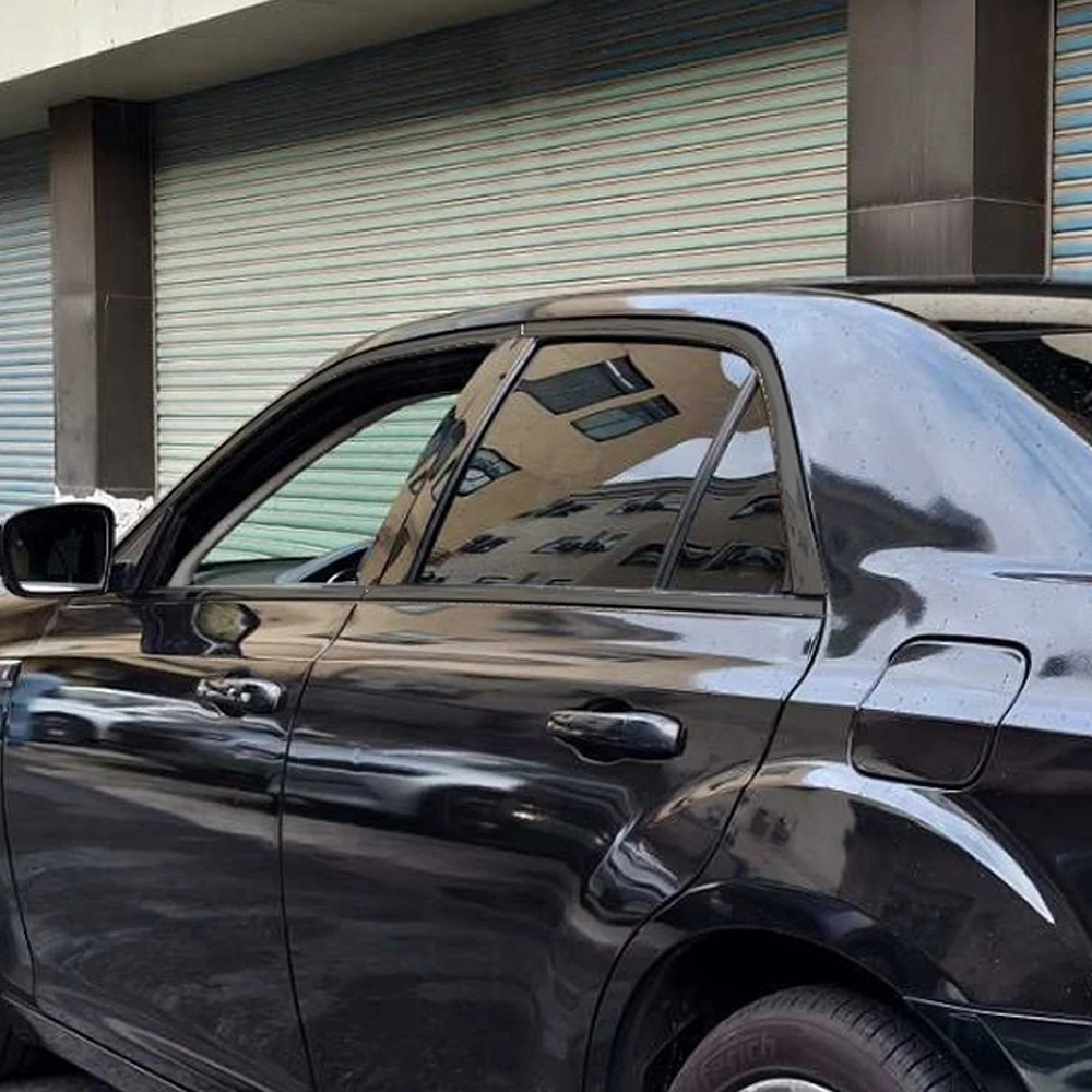 Apply to Chrysler 300 2013-2020 Window Chrome Delete Blackout ABC Pillars Glossy Black Stickers
