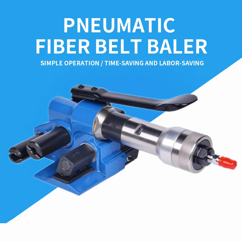 XN-50 Pneumatic fiber belt baler Flexible belt baler Manual baler Fiber belt tensioner Large object bundling aids