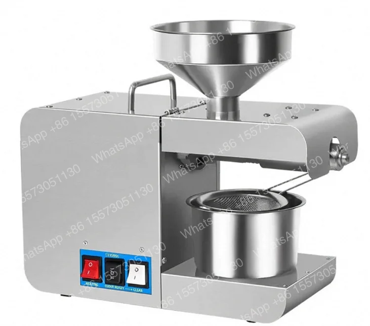 X8 household oil press stainless steel kitchen appliances are sent on behalf of one piece.