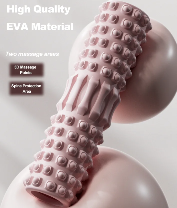 Foam Roller 3D EVA Yoga Roller Deep Tissue Massage Points High Quality Body Roller Yoga Pilates Fitness