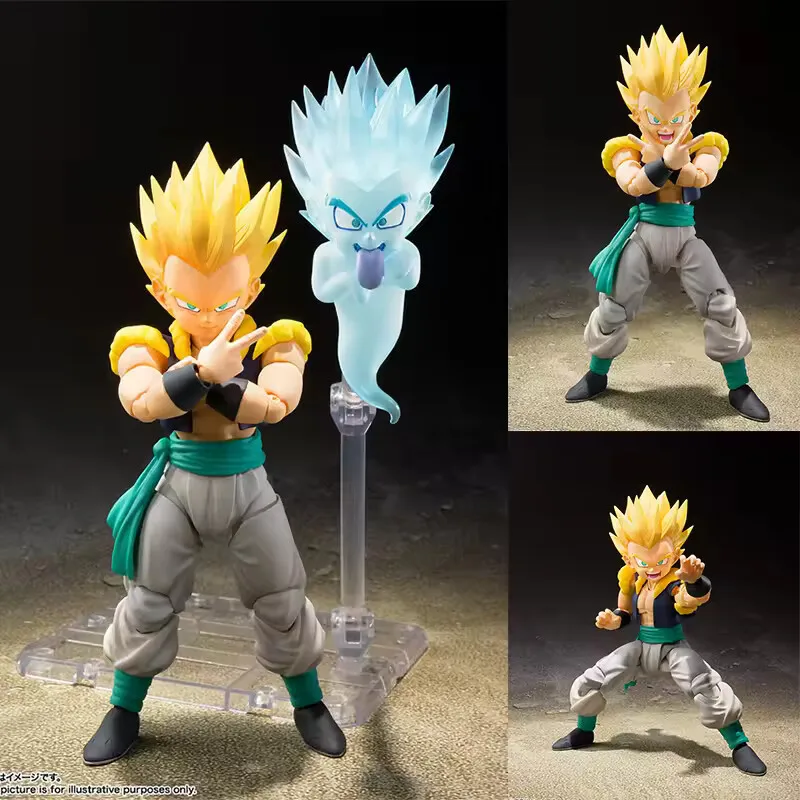 

Super Saiyan Gotenks Dragon Ball Anime Articulated Figure Model Statue Collection Desktop Decoration Toy Gift for Fans