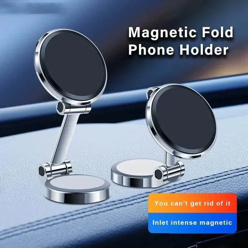 

Magnetic Car Phone Holder Smartphone Mobile GPS Stand For iPhone 14 13 12 Pro Max Xiaomi Samsung Google Rotatable Holders in Car