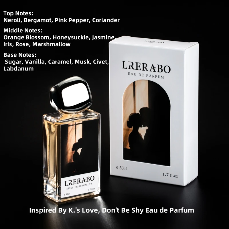 LRERABO  Long lasting women's fragrance sweet and warm  50ml Lingers On 24-48 Hours Light Original High Quality Perfume