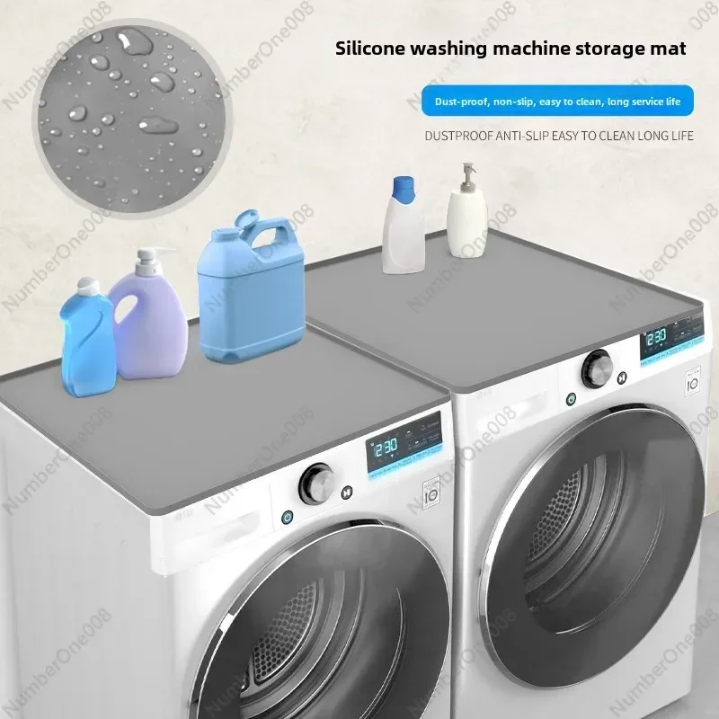 Laundry Detergent Storage Washing Machine Bathroom Clothes Sorting Storage Pad Washing Machine Storage Pad