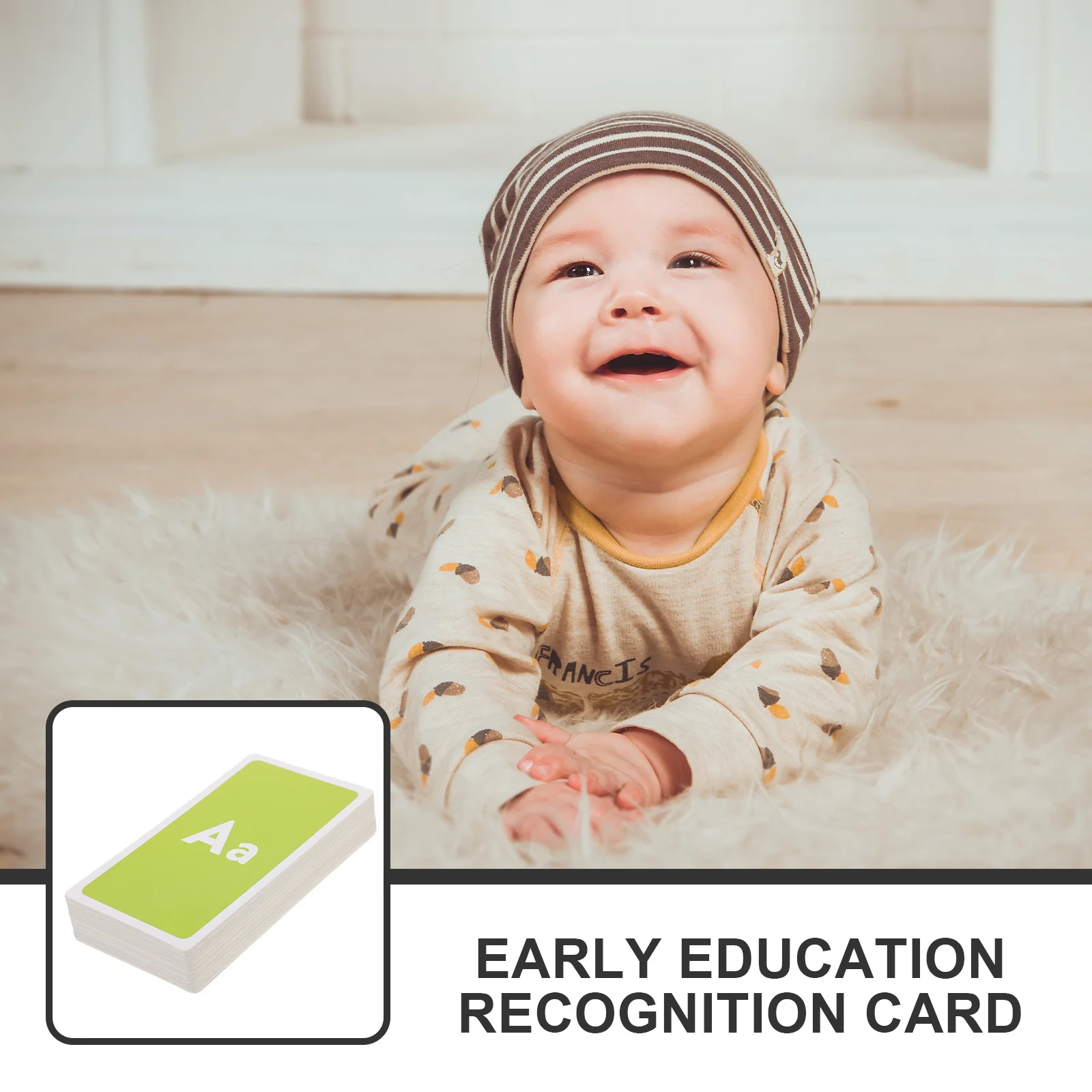 

58Pcs Early Education Learning Cards Letters Numbers Shapes Colors Cognitive Development Teaching Games for Kids