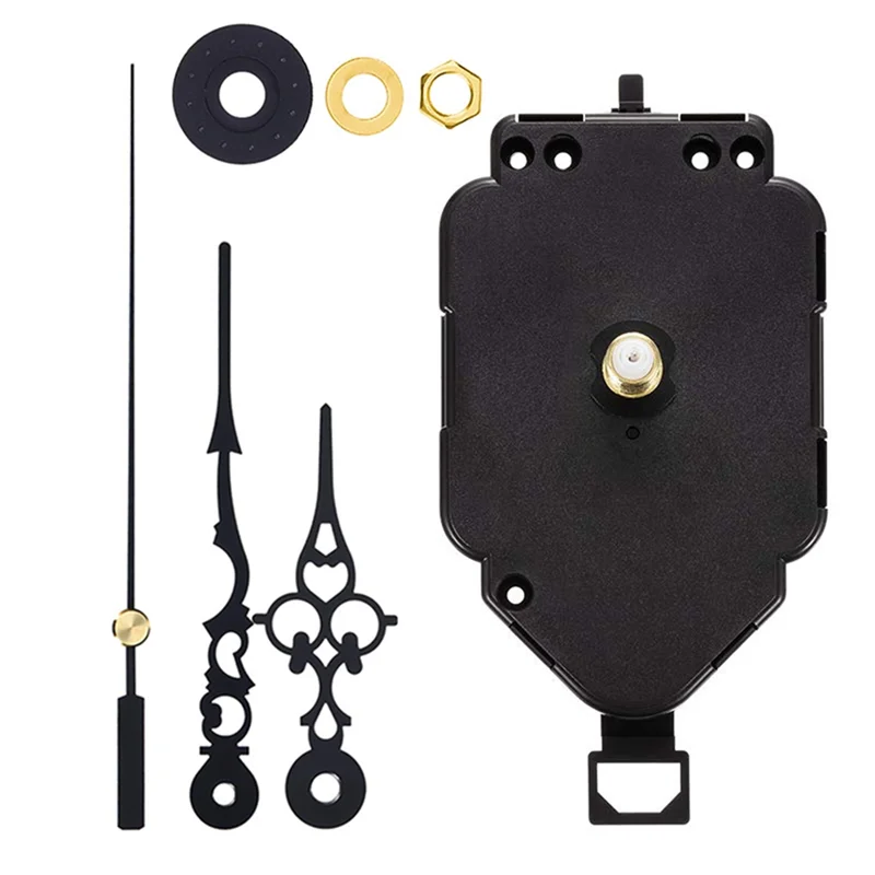 ALIM-Swing Clock Movement Painting Pendulum Movement Crossstitch Wall Clock Movement With Metal Clock Hands