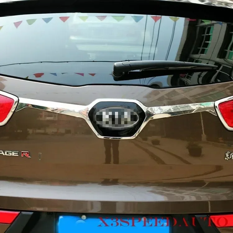 

Free Shipping Chromed Rear Trunk Lid Cover Trim For Kia Sportage 2010 2011 2012 2013 2014 2015