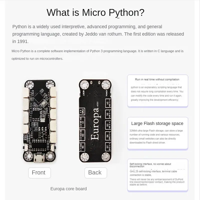 【FAST-SALE】ESP8266 Modul Wifi Papan Pengembangan Micro-Python Kit Pemrograman Iot Kompatibel dengan Arduino