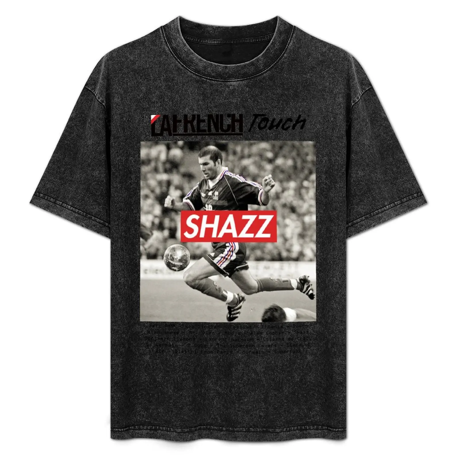 

Shazzidane: MODEL of La French Touch & Shazz & Zinedine Zidane T-Shirt Lightweight Gym Training T-Shirt