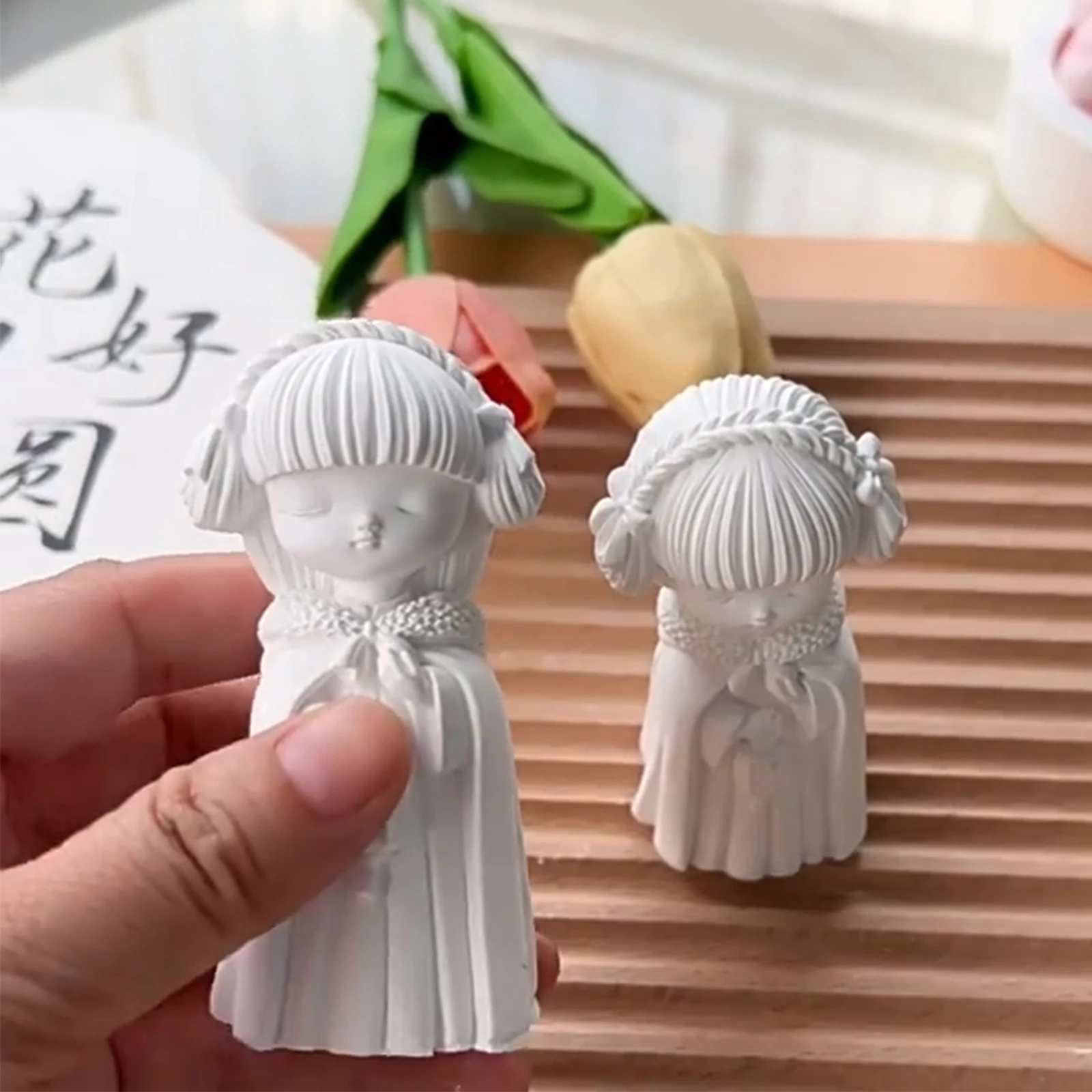 ホット販売 1pc 中国風プリンセスアロマセラピー石膏飾りホ - Home Fragrance For Sale のレビューと価格