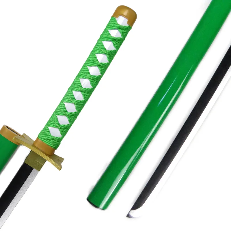101cm/39.76in Bleach Nili Ailu Drewniany Miecz Anime Katana z Pochwą Rekwizyty Cosplay Model Kolekcjonerski Zabawka na Zewnątrz