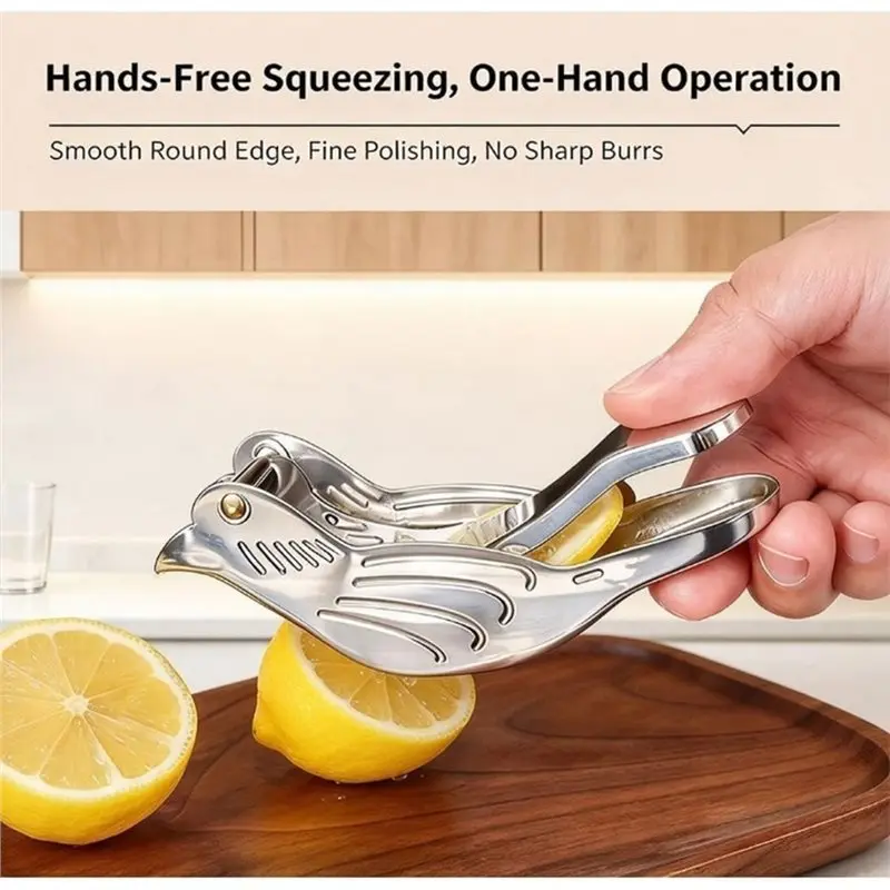 ABFY-Lemon Juicer Squeezer Bird Shaped Lemon Squeezer Portable Hand Fruit Press For Orange Pomegranate