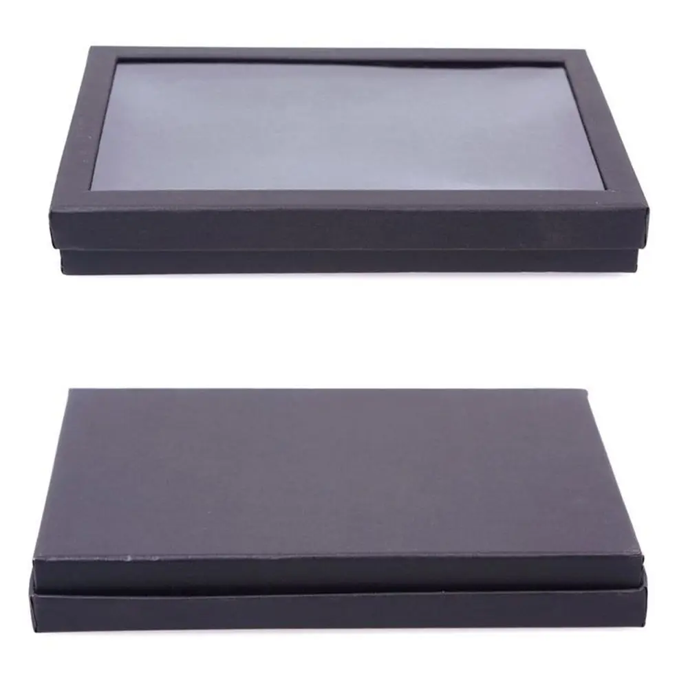 Transparent Window Practical Ring Ear Stud Display 36 Slots Jewelry Packaging Box Ring Storage Case Jewelry Organizer Holder