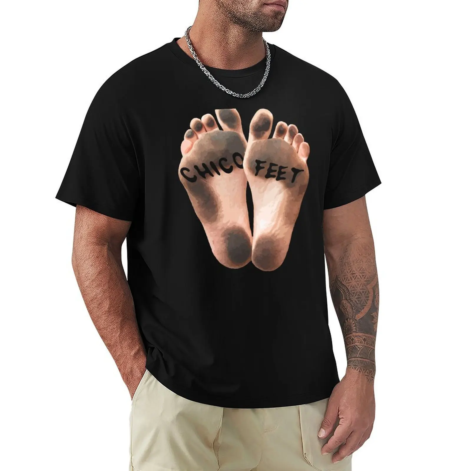 Chico Feet T-Shirt Labor Work Casual T-Shirt