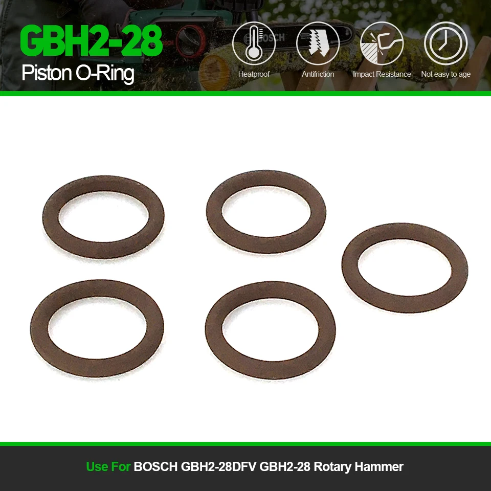 

5pcs Replace Piston O-Ring For BOSCH GBH2-28DFV GBH 2-28 Rotary Hammer Power Tool Spare Parts Accessories Fast Shipping