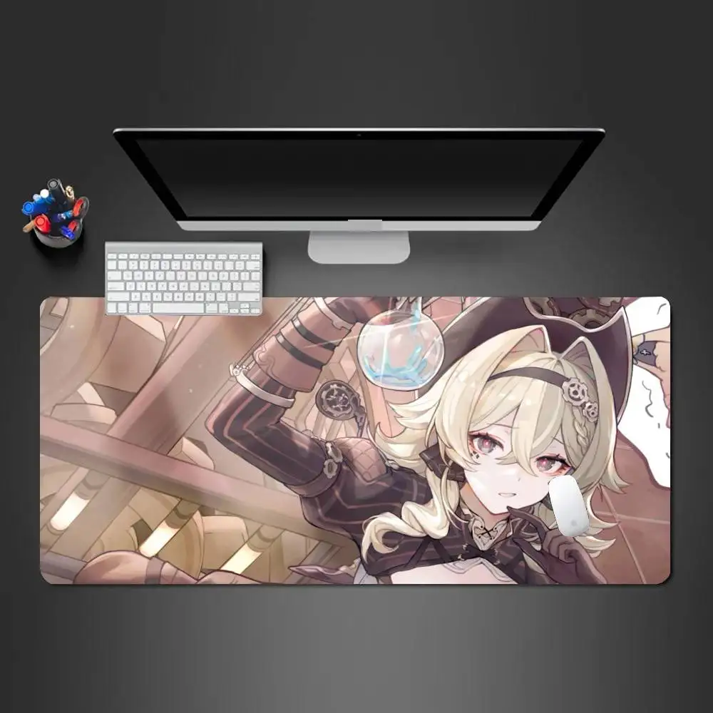 Vill-V Anime H-Honkai Impact 3rd Mousepad Non-slip Suitable For Office Computers Laptops E-sports Game Desk Mats XXL Keyboard
