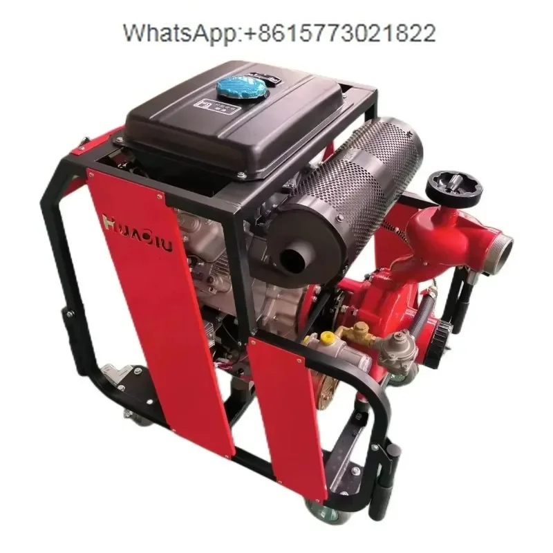 Huaqiu Fire Emergency Equipment Die-sel Engine Portable Seawater Centrifugal Pump