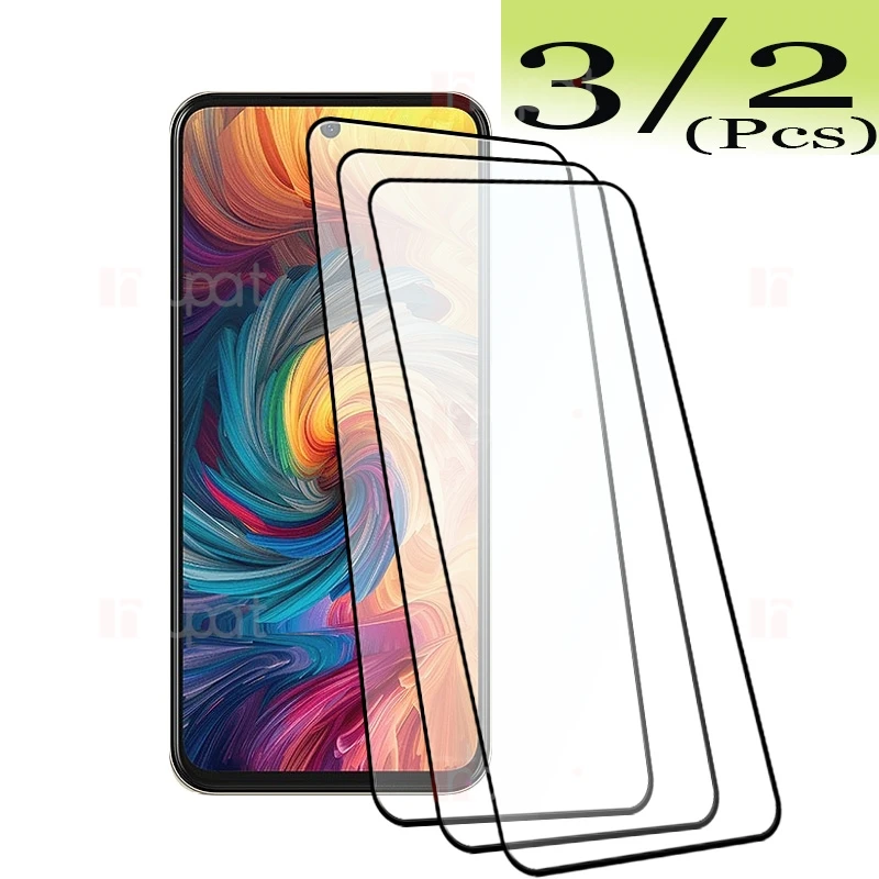 Pegamento completo para ZTE Blade V70 nubia V70, diseño de vidrio templado, hoja a prueba de golpes, Protector de pantalla V70 Vita, cubierta completa, 3/2 Uds.