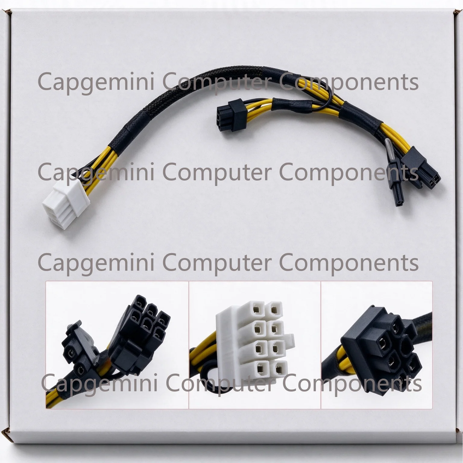 Replacement for Dell Poweredge R720 R730 R720XD R730XD R7910 Split GPU Power Adapter Cable N08NH 0N08NH 9H6FV 09H6FV