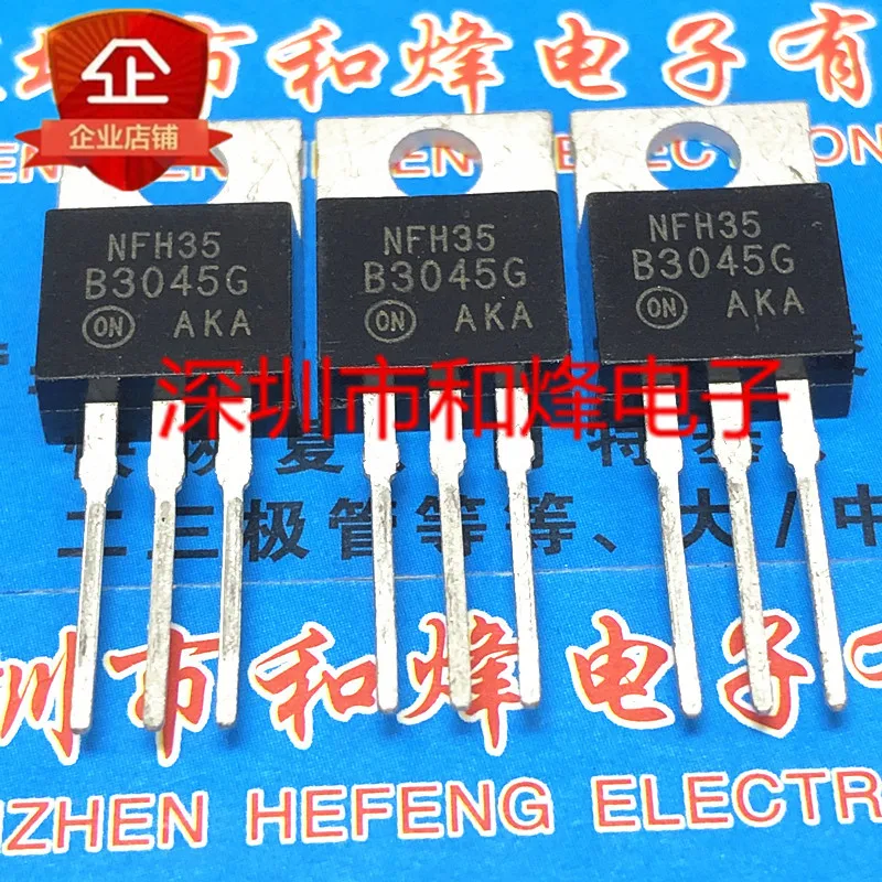 Original 4PCS/ B3045G MBR3045CT  TO-220 45V 30A