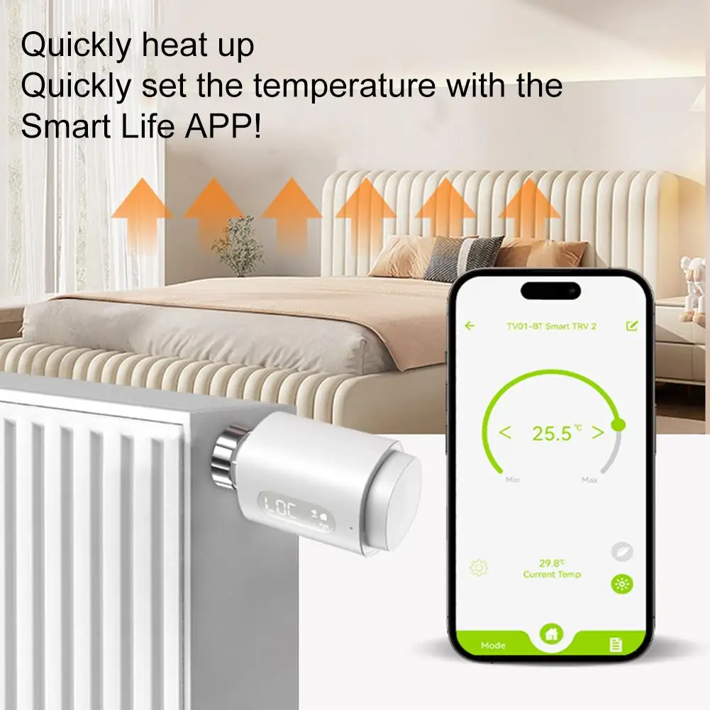 Smart WiFi Thermostat Valve: Remote Control For Efficient & Cozy Heating Smart Radiator Thermostat Heating Home Improvement