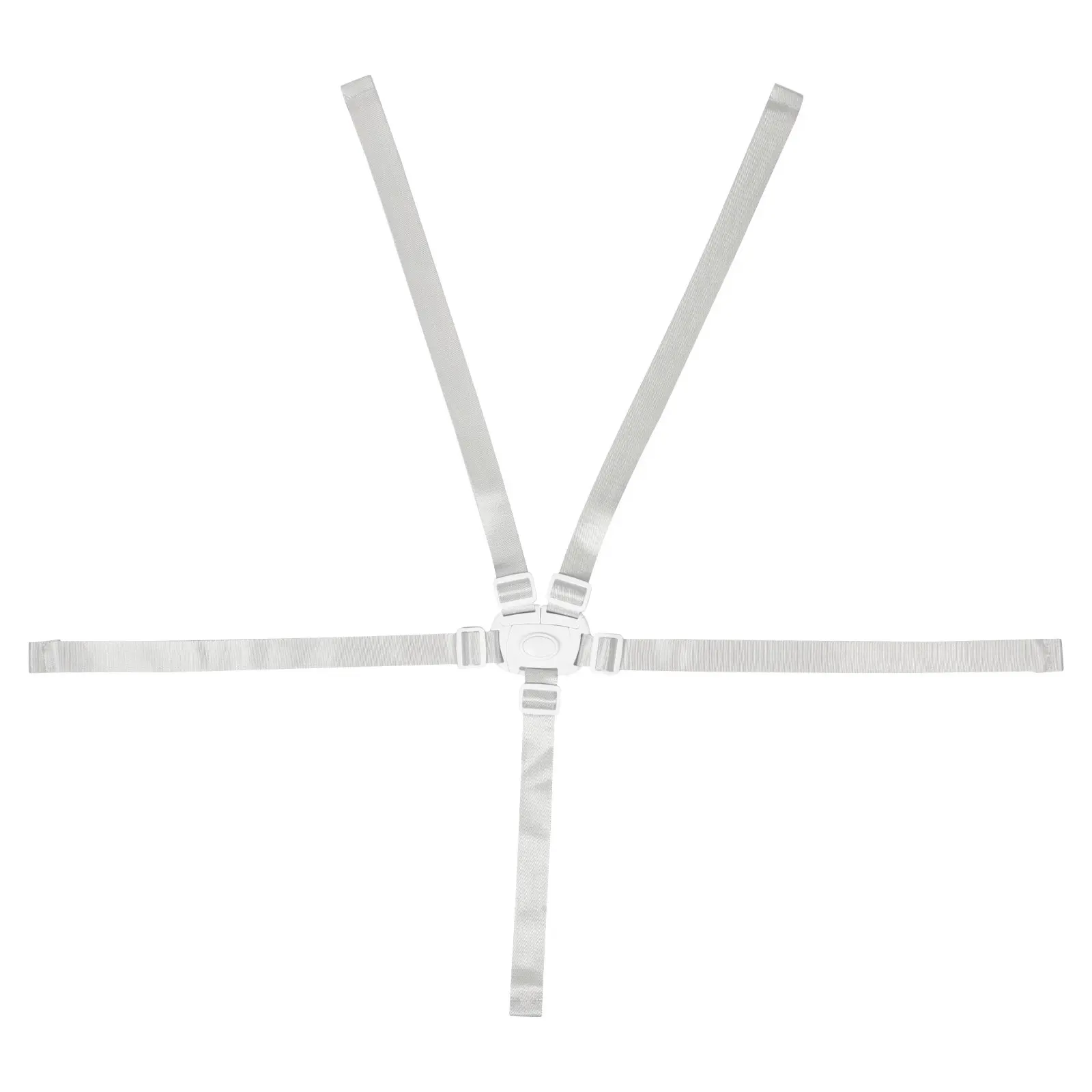 

Универсальный 5-точечный ремень безопасности для детского стульчика с регулируемыми ремнями, сменный ремень безопасности для стульчика-трансформера и коляски для младенцев