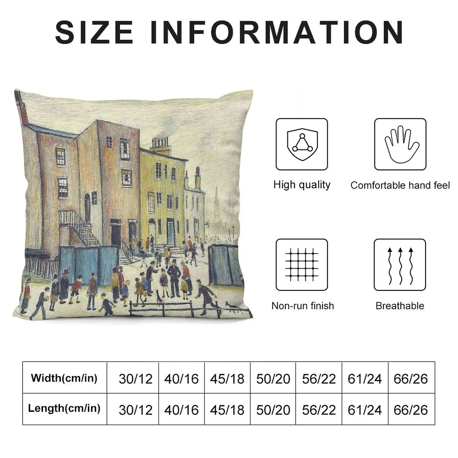 Auction - 20th Century British & Irish Art at 26.05.2011 - LotSearch by L S Lowry Throw Pillow Pillowcases pillow