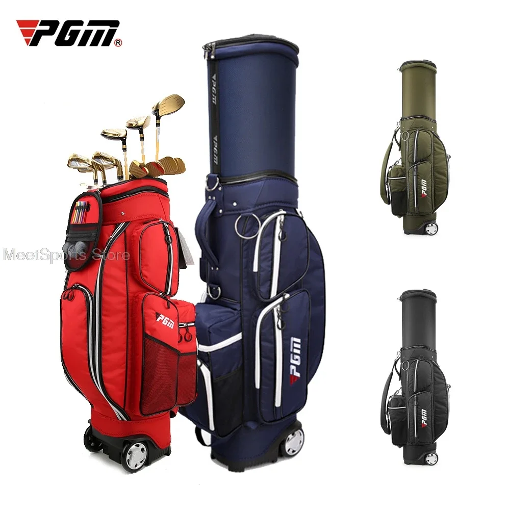 Pgm Telescopic Golf Sports Bag Standard Ball Bag Wheel Travel Multifunctional Waterproof Aviation Package Large Capacity Pack