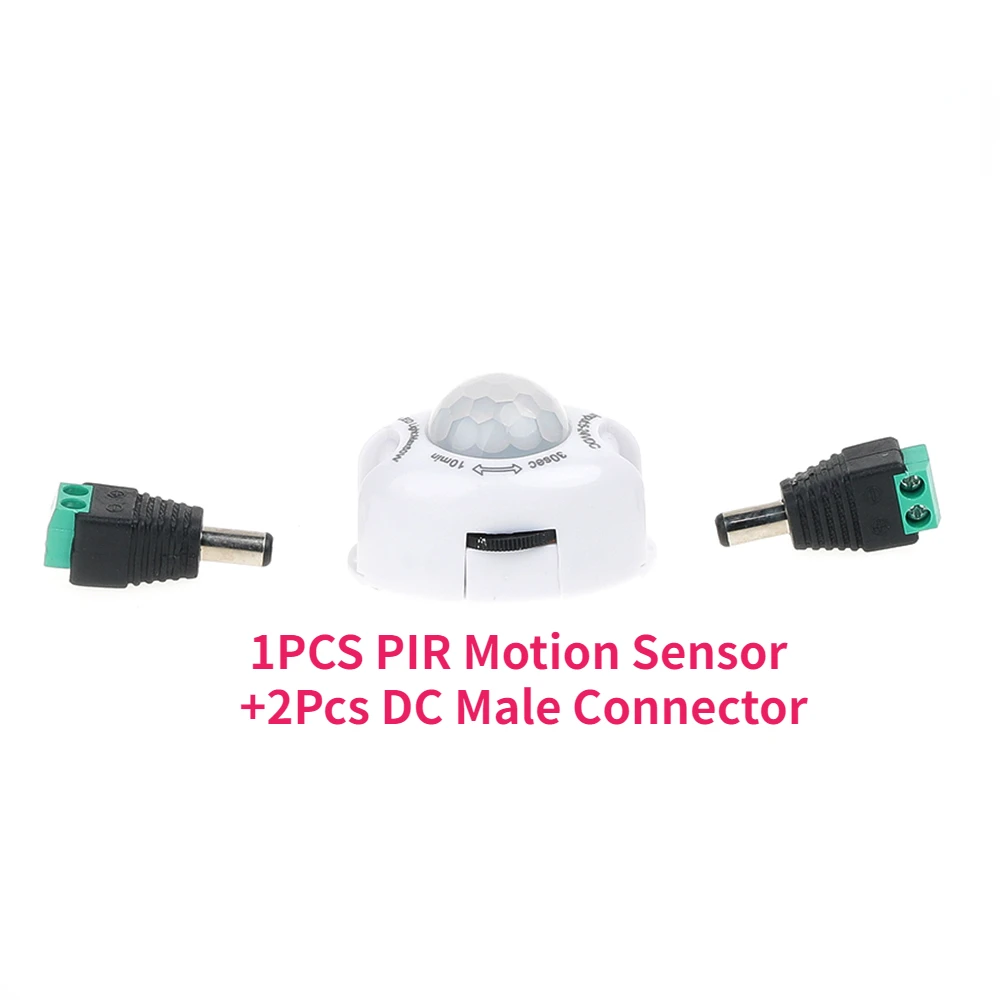 Pir Bewegungs sensor Lichtsc halter DC5-12V Bewegungs sensor Bewegungs melder aktiviert Timer automatisches Ein-Aus für LED-Streifen