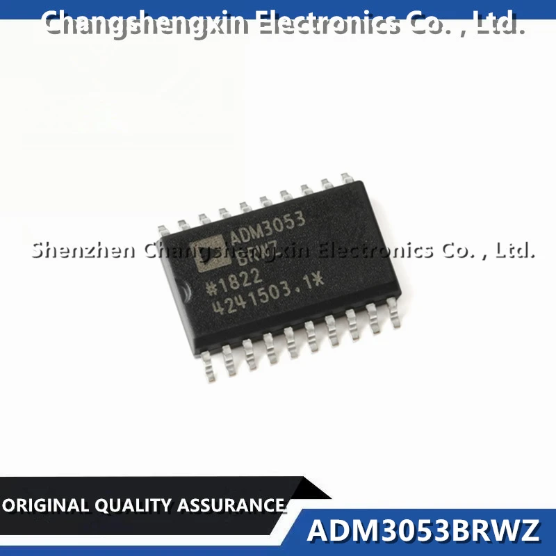 

5PCS New Original ADM3053BRWZ ADM3053 BRWZ-REEL 1/1 Transceiver Isolated CANbus 20-SOIC Interface Drivers Receivers